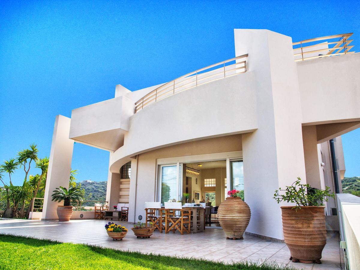 Cretan Ivory Villa Agios Nikolaos Esterno foto