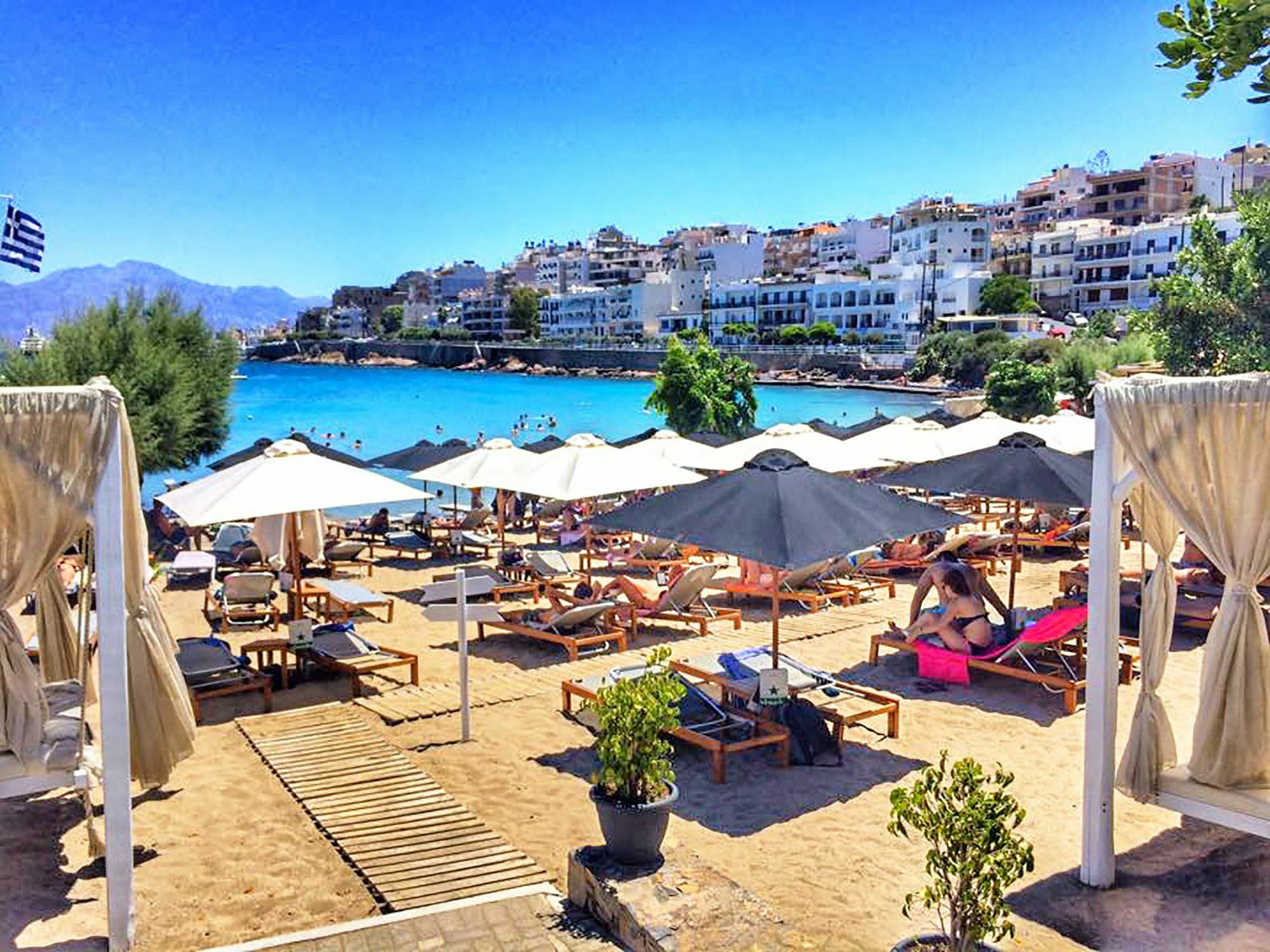 Cretan Ivory Villa Agios Nikolaos Esterno foto